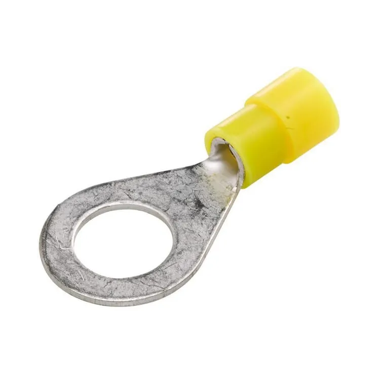 Ring connector, 10.5mm Series A, yellow, 4-6mm² blister (50x),   8KW178042242 Hella