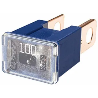 Fuse Pal 100A Length 15mm blue Pack 1x   8JS740026231 Hella