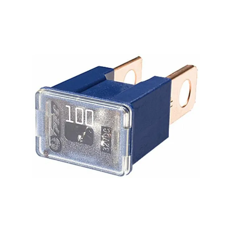 Fuse Pal 100A Length 15mm blue Pack 1x   8JS740026231 Hella