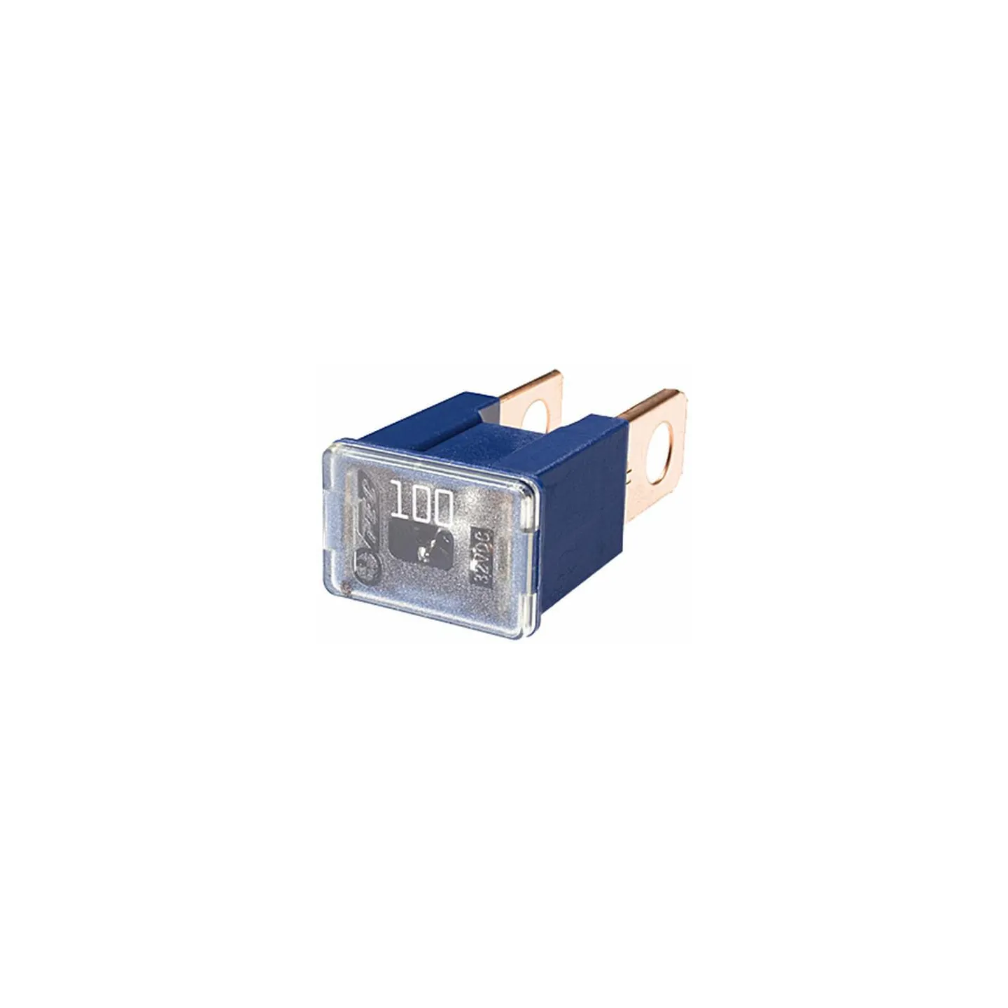 Drošinātājs Pal 100A garums 15mm zils iepakojums 1x 8JS740026231 Hella