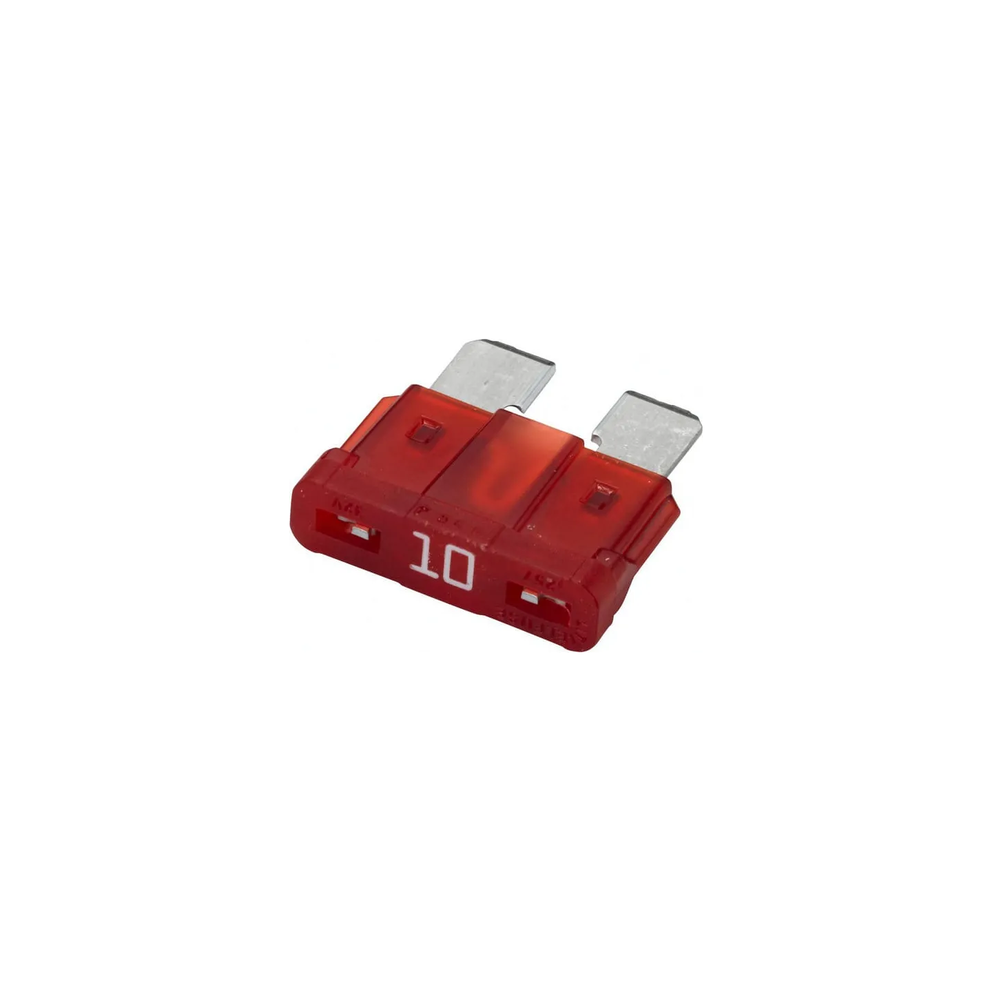 Fuse Standard blade 32V 10A Length 18.6mm red Pack 50x   8JS711686002 Hella