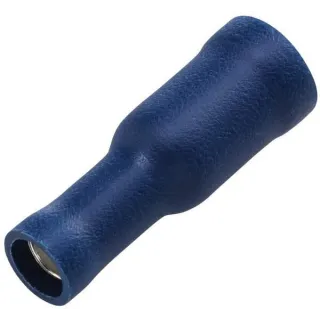 Bullet connector female, blue, 1.5-2.5mm² 5mm Series A (10x),   8KW044026812 Hella