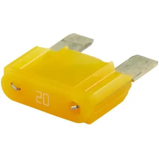 Fuse Maxi blade 20A Length 34.1mm yellow Pack 10x   8JS728595131 Hella