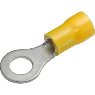 Ring connector, 5.3mm Series A, yellow, 4-6mm² blister (50x),   8KW044029003 Hella