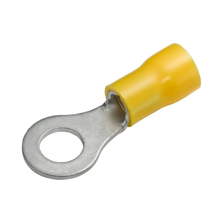 Ring connector, 5.3mm Series A, yellow, 4-6mm² blister (50x),   8KW044029003 Hella