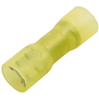 Terminal blade female, yellow, 4-6mm² 6.3x0.8mm, blister (25x),   8KW744763003 Hella