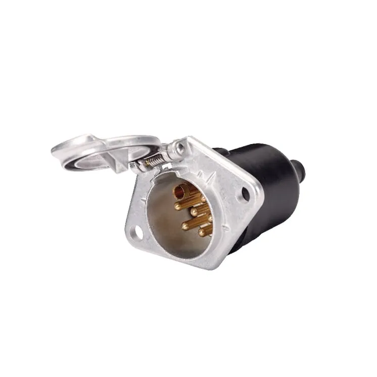 Socket 7 pin metal blade terminal  8JB003834021 Hella