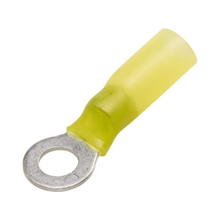 Ring connector, 6.5mm Series A, yellow, 4-6mm² blister (25x),   8KW732576003 Hella