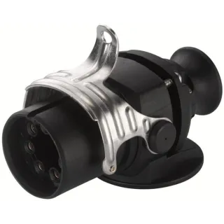 Plug - 24V - 7-pin connector - Plug: Crimp Contact/Soldered Pin Contact  8JA007644041 Hella