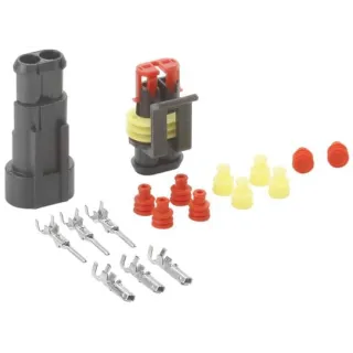 Cable Connector - 2-pin connector  8KW744806801 Hella