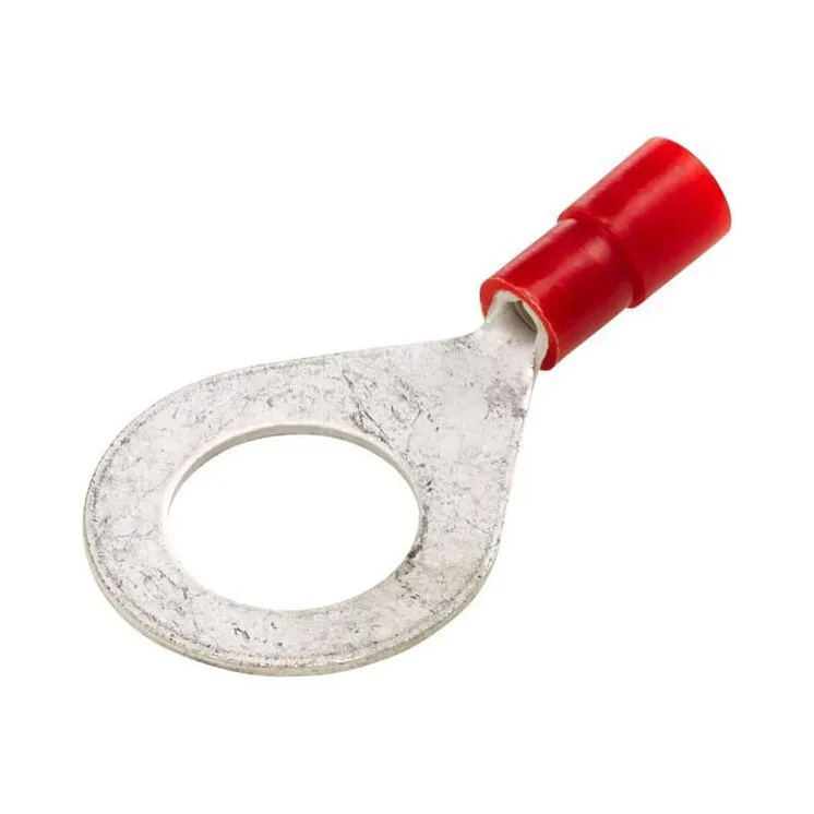 Ring connector, red, 0.5-1.5mm² 10.5mm Series A, blister (50x),   8KW178042052 Hella