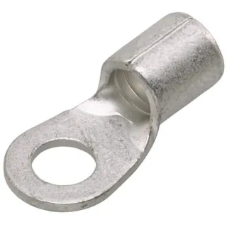 Ring connector, silver, 6-10mm² 5.3mm Series B, blister (50x),   8KW744716003 Hella