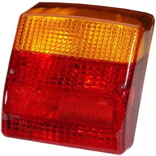 Light lens, amber/red, square LH/RH/rear   9EL990142001 Hella