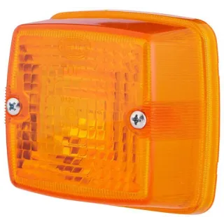 Light lens, amber, square LH/RH   9EL110536001 Hella