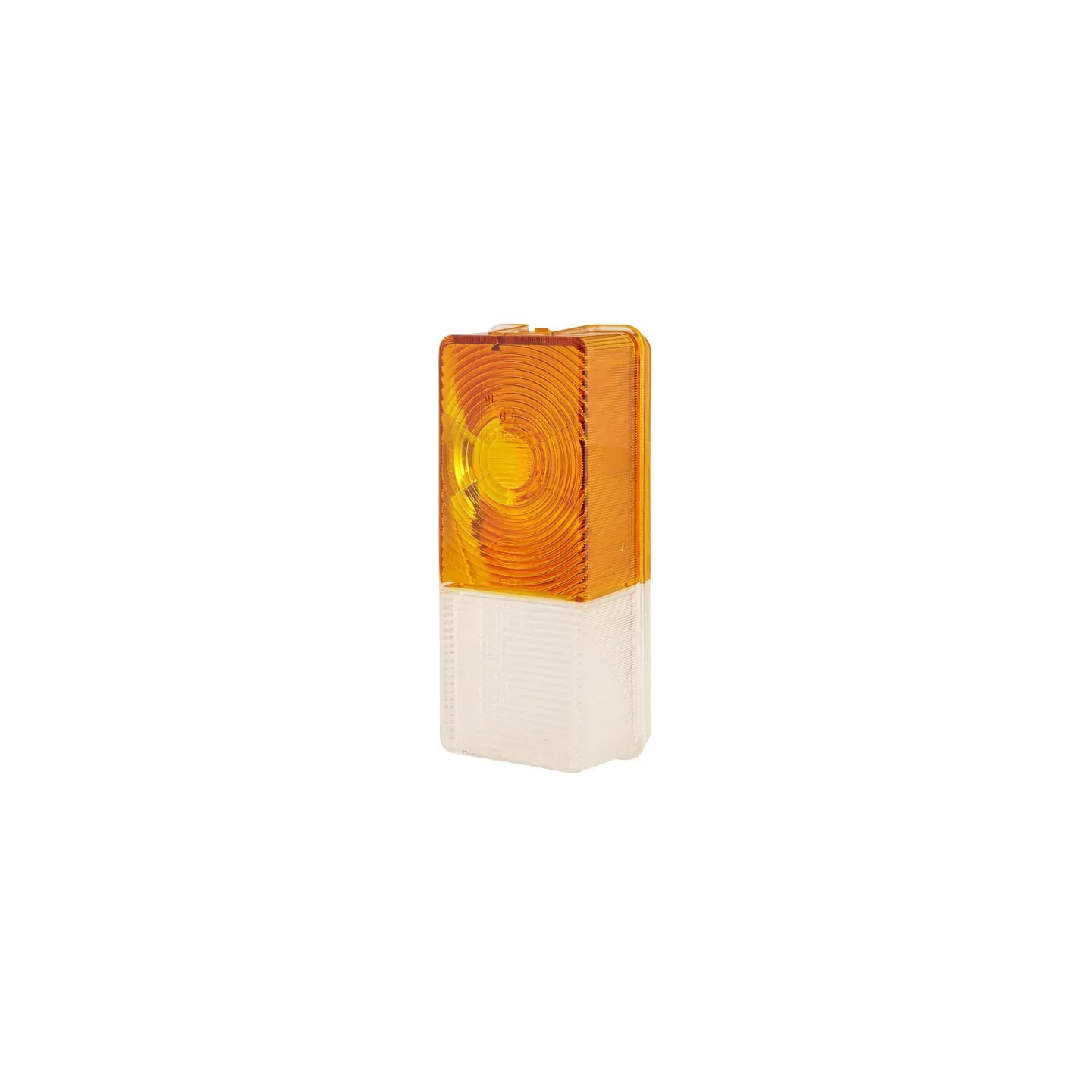 Light lens, amber/transparent, rectangular 170x75mm LH/RH   9EL112744001 Hella
