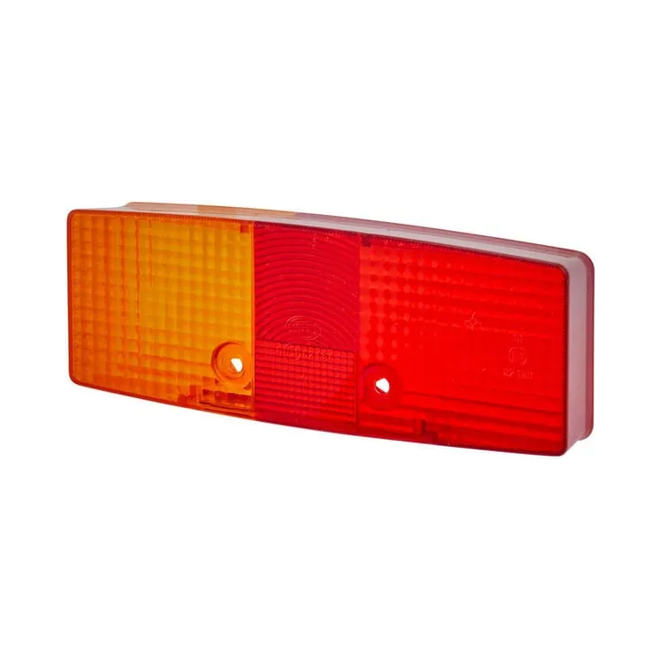 Light lens, amber/red, rectangular rear/left   9EL118700001 Hella