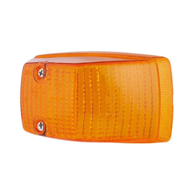 Light lens, amber, rectangular right   9EL110736001 Hella