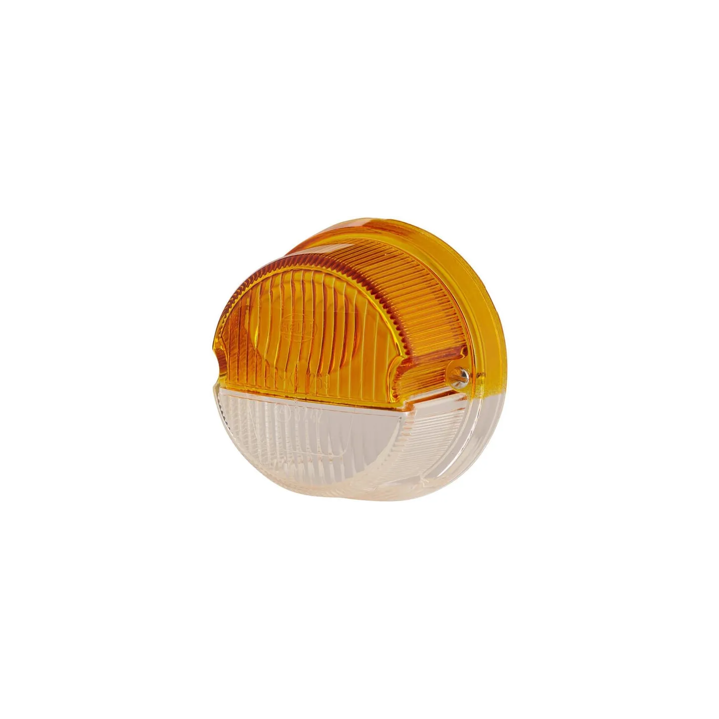 Light lens, amber/transparent, round LH/RH   9EL088538001 Hella
