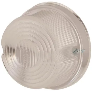 Light lens, transparent, round LH/RH   9EL109208011 Hella
