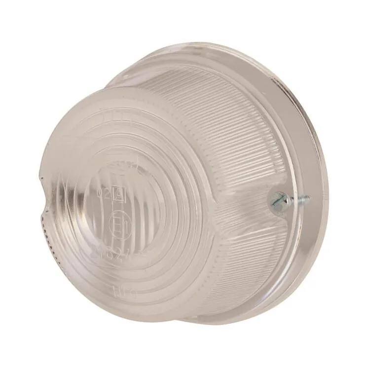 Light lens, transparent, round LH/RH   9EL109208011 Hella