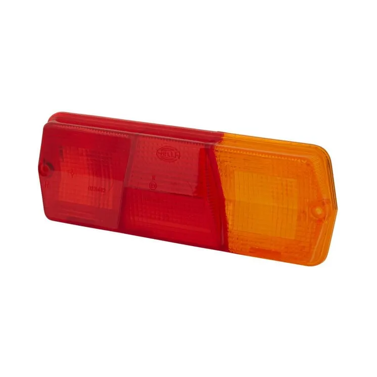 Light lens, amber/red, rectangular rear/right   9EL111647001 Hella