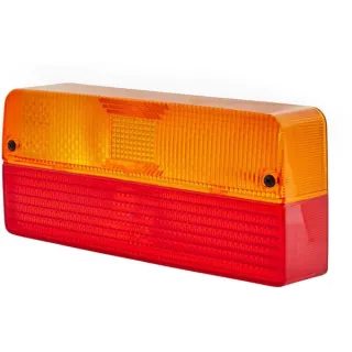 Light lens, red/amber, rectangular LH/RH   9EL147992001 Hella