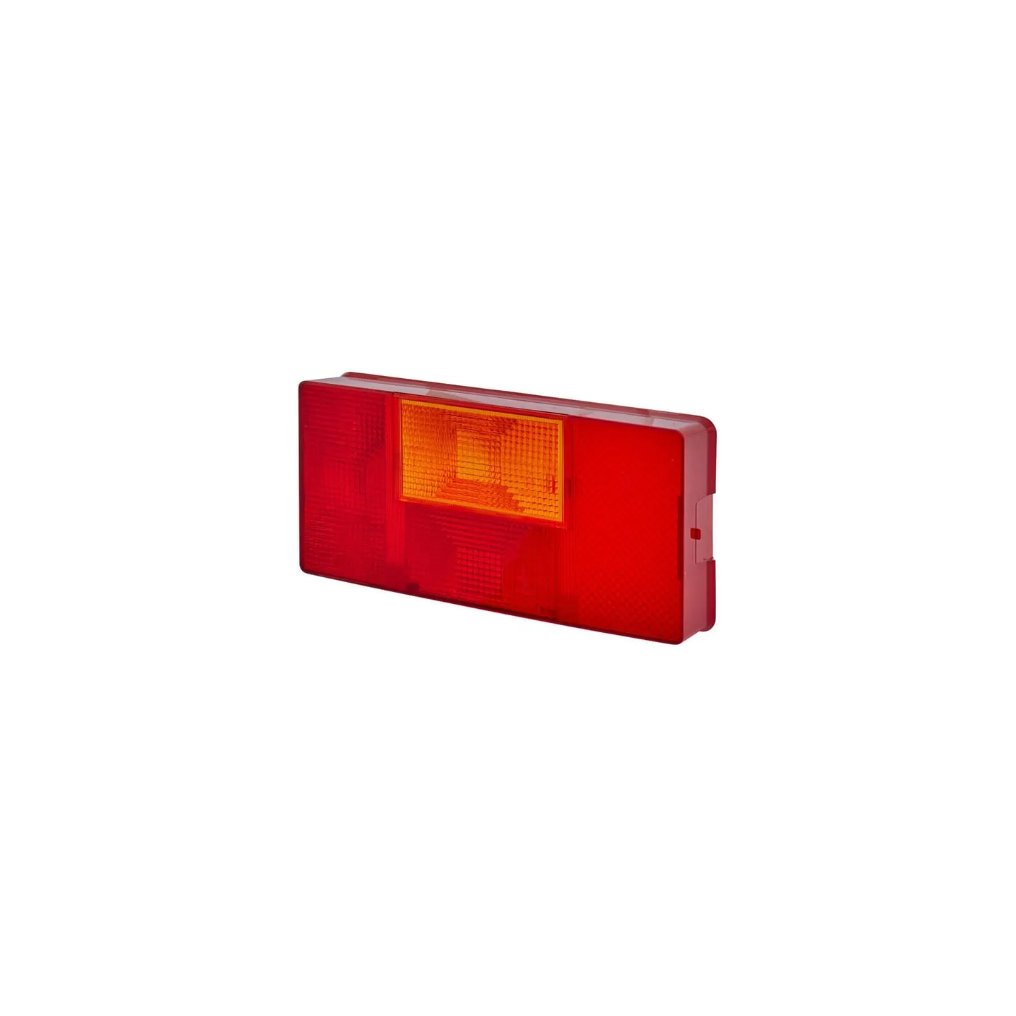Light lens, amber/red, rectangular rear/left   9EL136819011 Hella