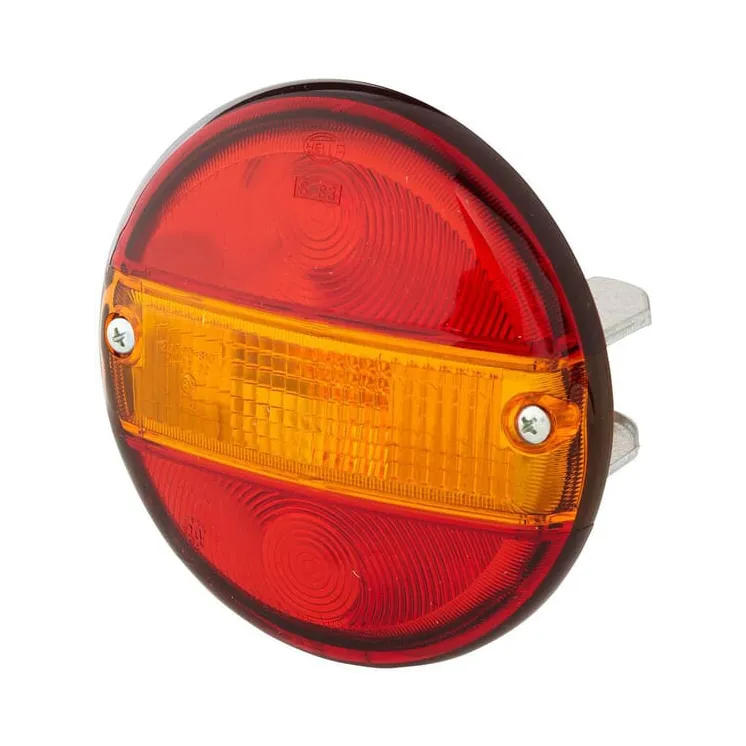 Light lens, amber/red, round 140mm LH/RH/rear   9EL113324001 Hella