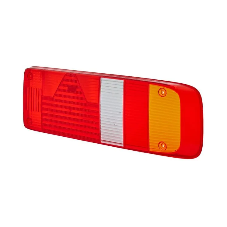 Light lens, red/transparent/amber, rectangular rear/right   9EL340829021 Hella