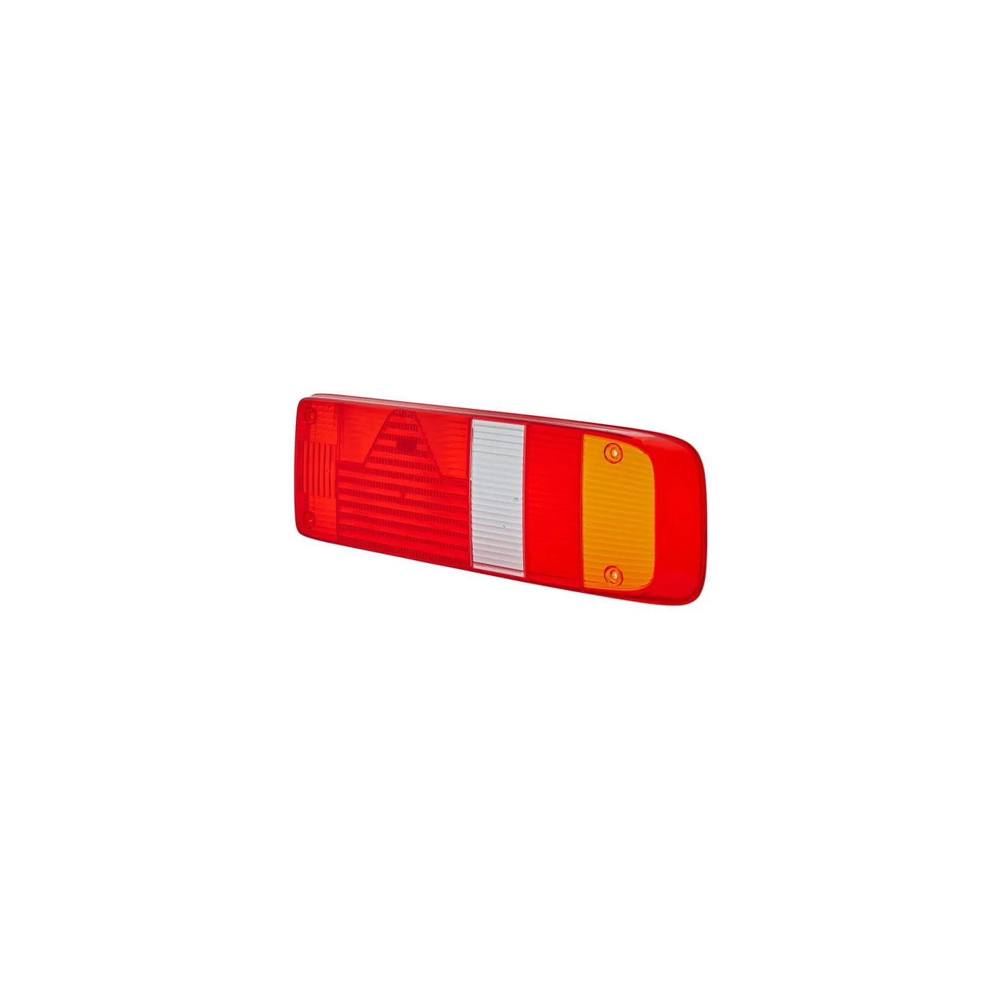 Light lens, red/transparent/amber, rectangular rear/right   9EL340829021 Hella