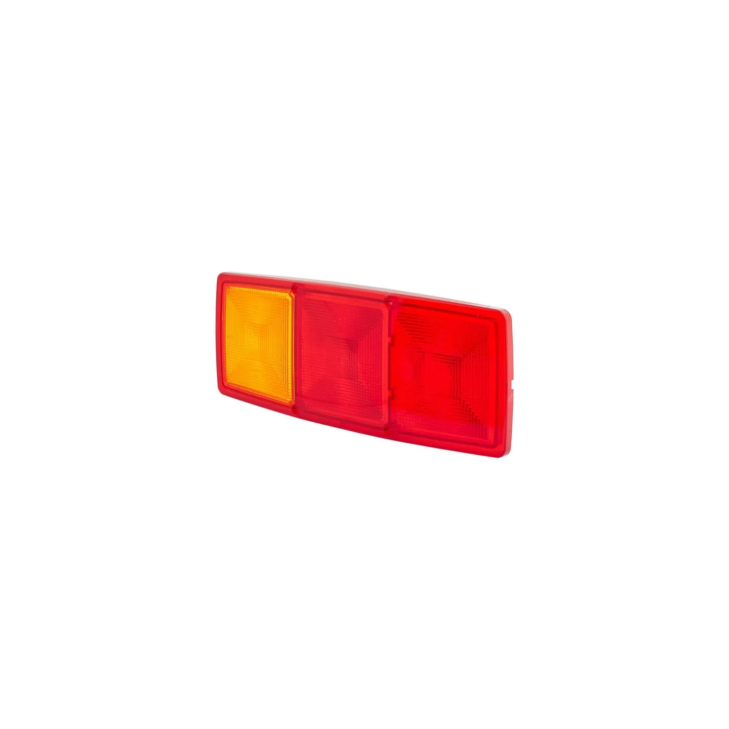 Light lens, red/transparent/amber, rectangular LH/RH/rear   9EL147747001 Hella