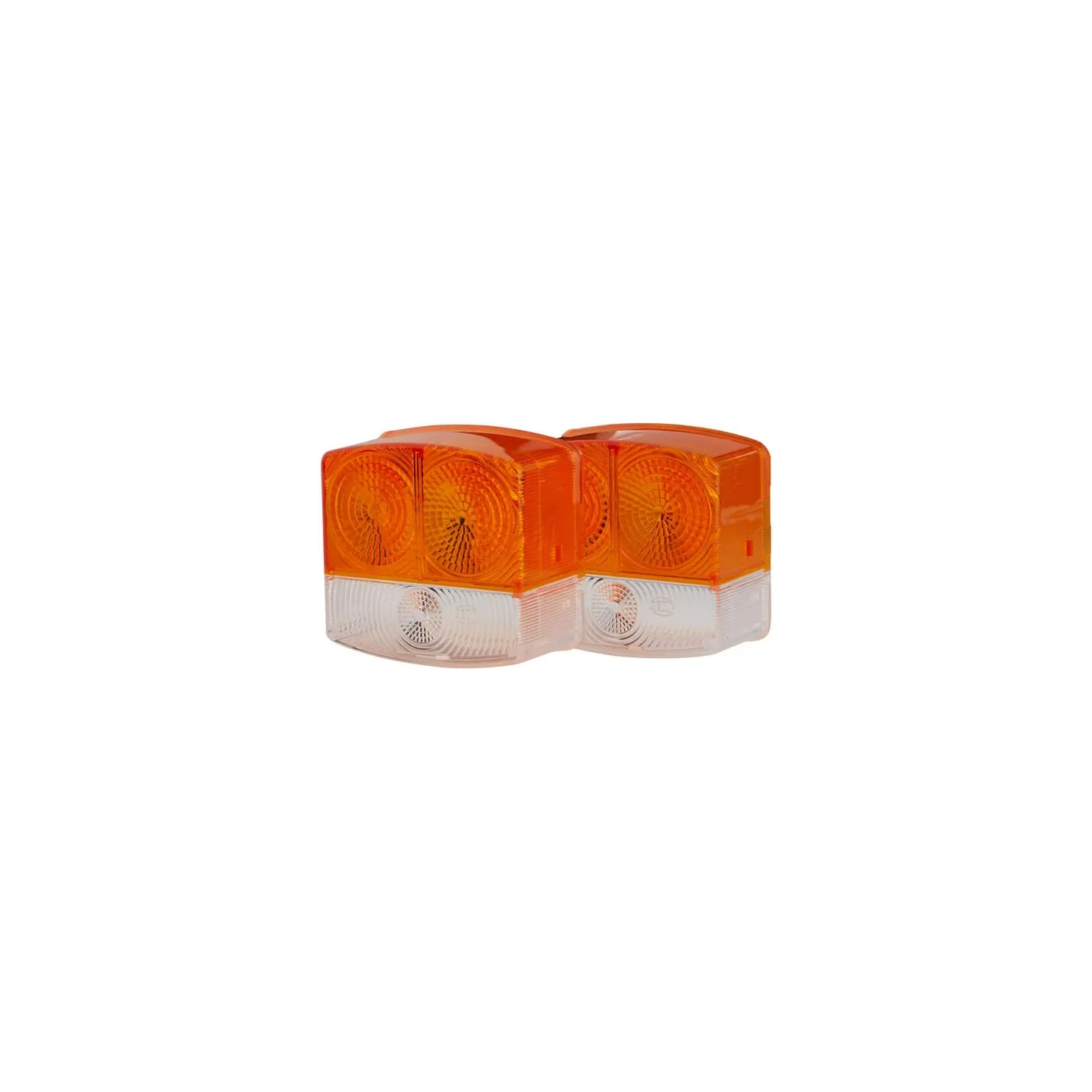 Light lens, amber/transparent, square right   9EL134742021 Hella