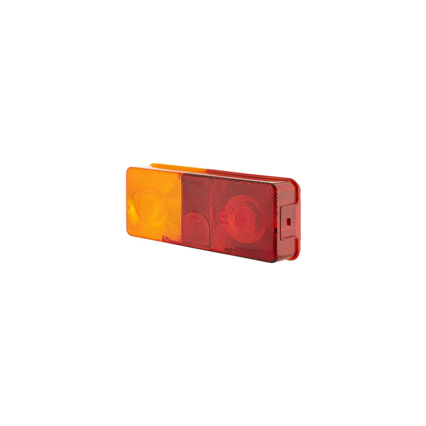 Light lens, amber/red, rectangular rear/left   9EL112743001 Hella
