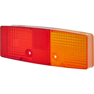 Light lens, red/transparent/amber rear/right   9EL121431001 Hella