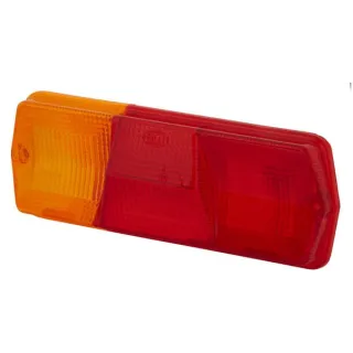 Light lens, amber/red, rectangular rear/left   9EL107368001 Hella
