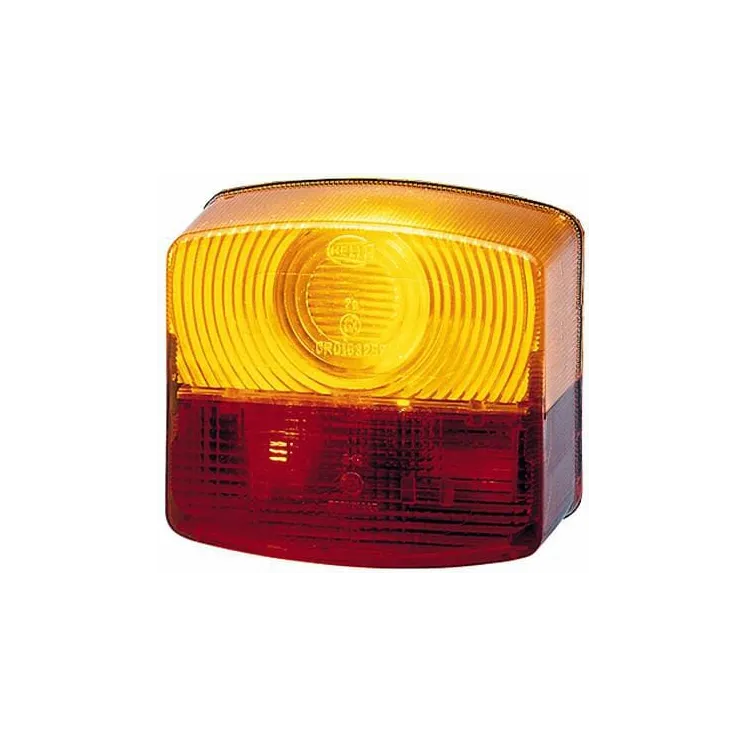 Light lens, red/transparent/amber, square LH/RH/rear   9EL118613001 Hella