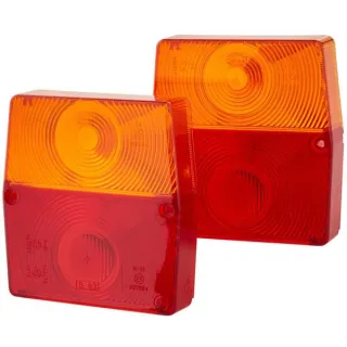 Light lens, red/transparent/amber LH/RH/rear   9EL998002031 Hella