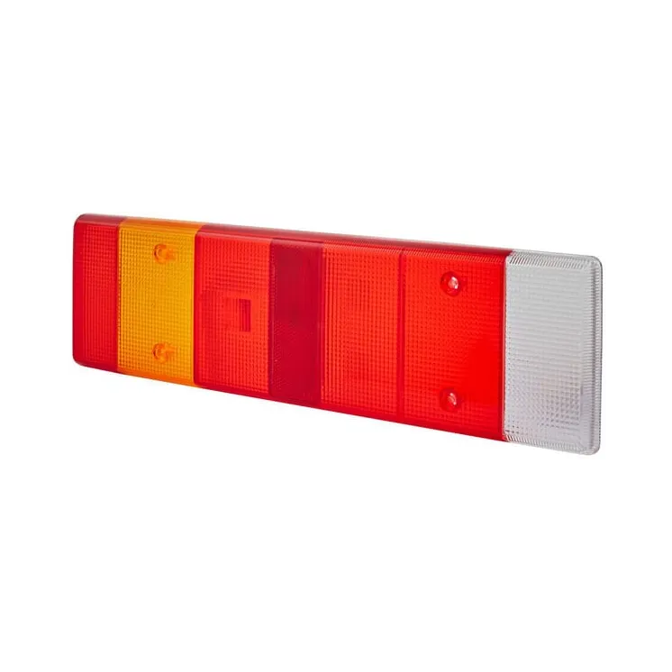 Light lens, red/transparent/amber, rectangular LH/RH/rear   9EL146887001 Hella