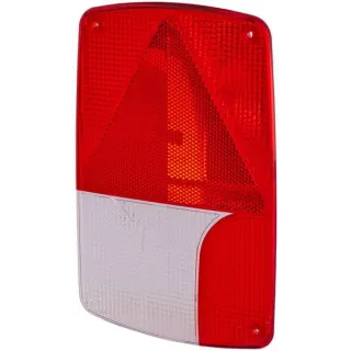 Light lens, red/transparent rear/right   9EL990633041 Hella