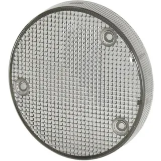 Light lens, grey, round rear/left   9EL990354031 Hella