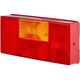 Light lens, red/amber rear/right   9EL137792011 Hella