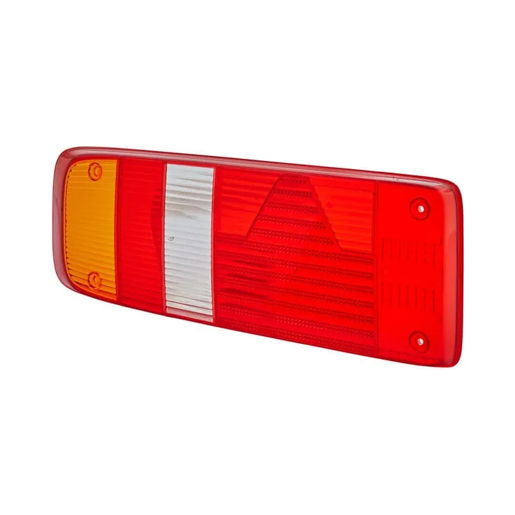 Light lens, red/transparent/amber, rectangular rear/left   9EL340829031 Hella