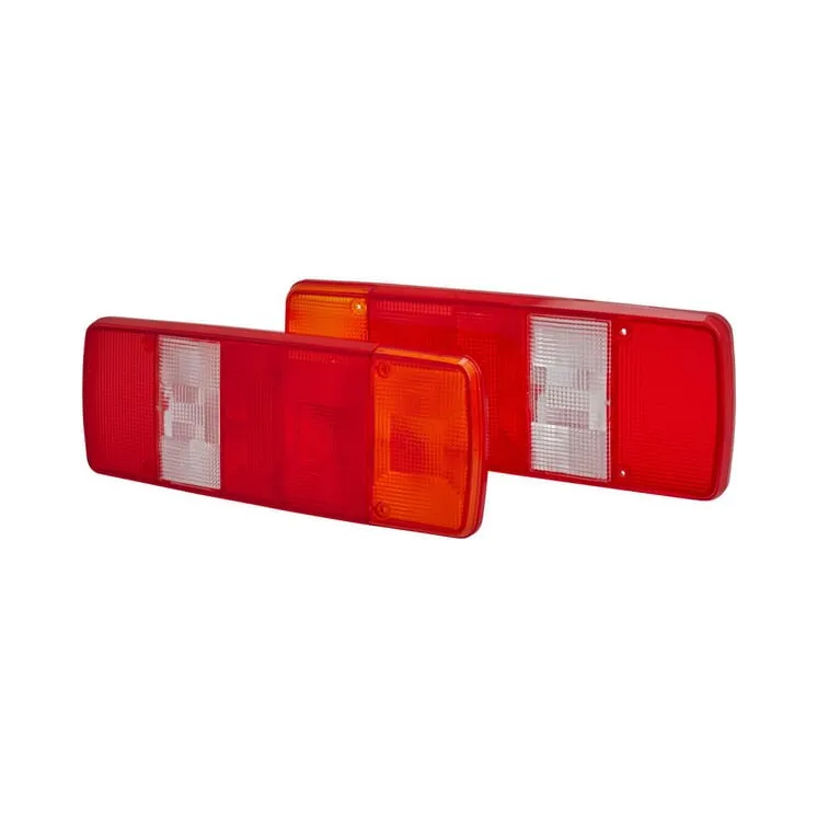 Light lens, red/transparent/amber, rectangular LH/RH/rear   9EL122772001 Hella