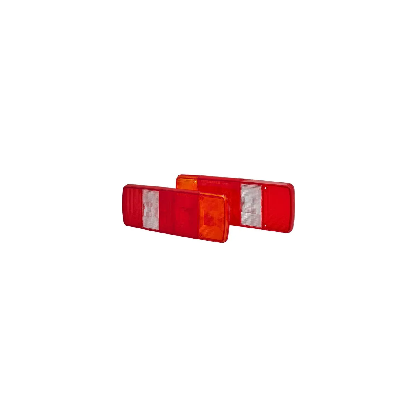 Light lens, red/transparent/amber, rectangular LH/RH/rear   9EL122772001 Hella