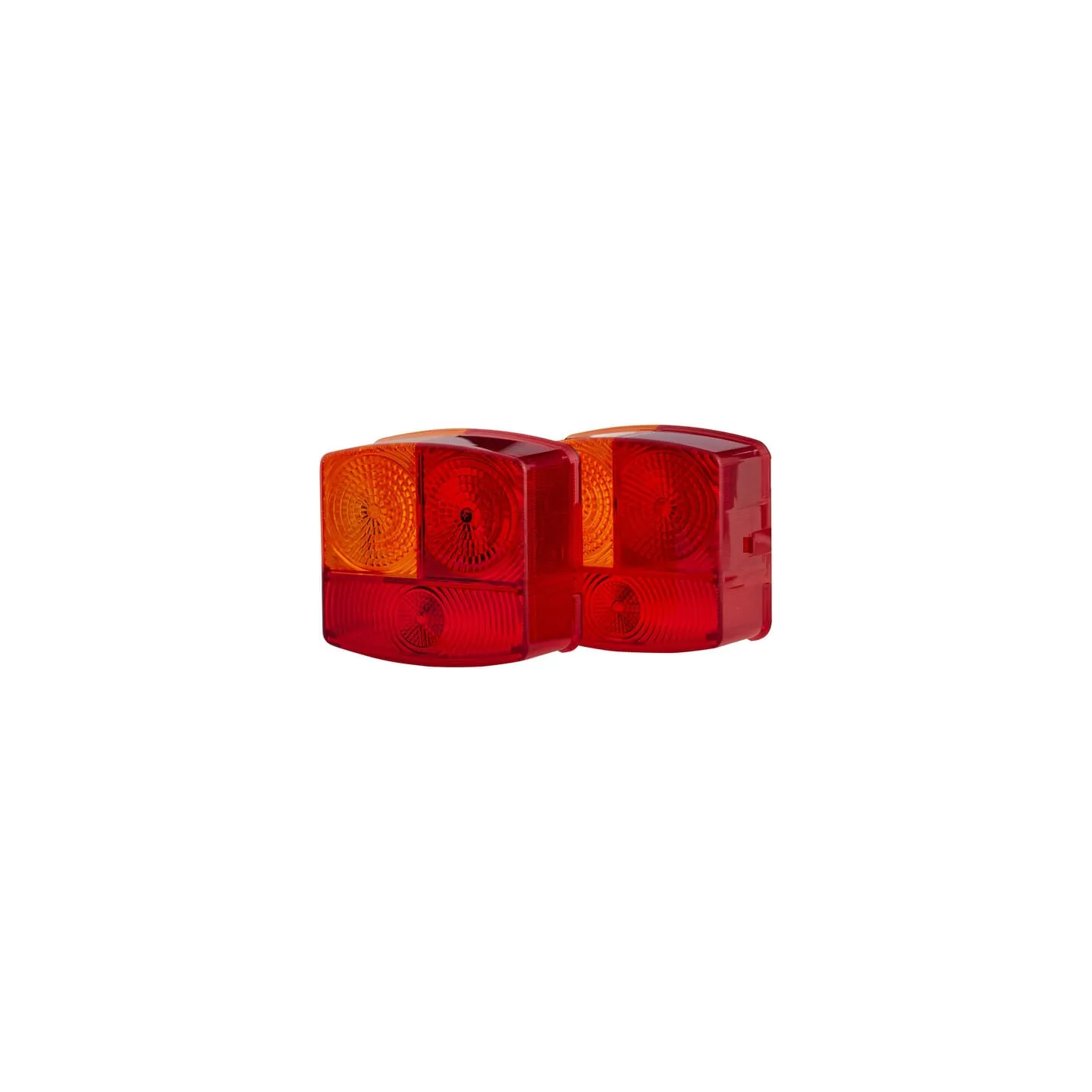 Light lens, red/transparent/amber, square rear/left   9EL134739001 Hella