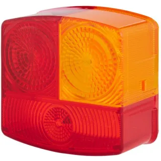 Light lens, red, square rear/right   9EL137308001 Hella