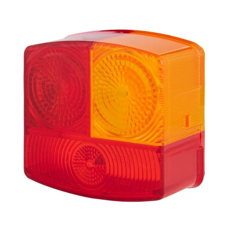 Light lens, red, square rear/right   9EL137308001 Hella