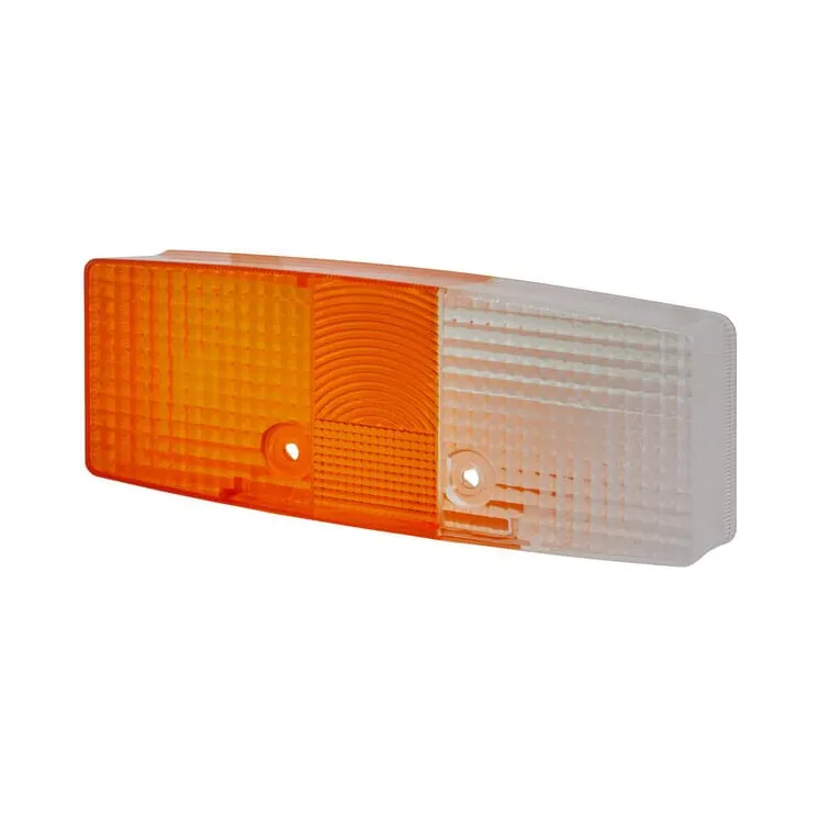Light lens, amber/transparent, rectangular left   9EL118705001 Hella