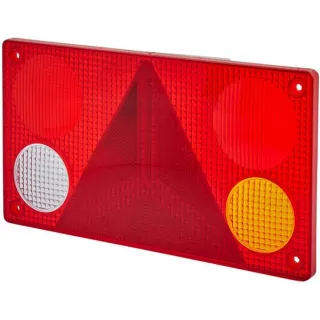 Light lens, red/transparent/amber rear/right   9EL340203001 Hella