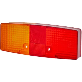 Light lens, red/transparent/amber rear/left   9EL118697001 Hella